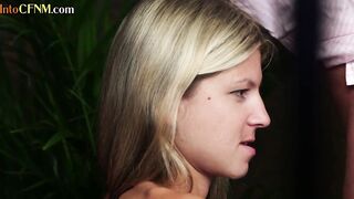 PURE CFNM HD - British CFNM dominas stroking subject in erotic 3some