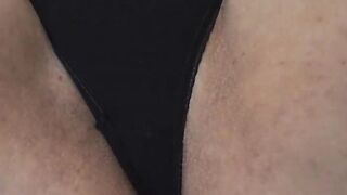 Amateur British granny upskirt pants