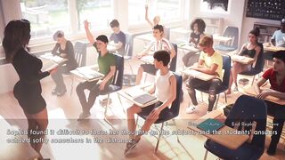 AWAM #54 Sophia got half bare during her session