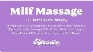 Mother I'd Like To Fuck Massage [Erotic Audio] [Sensual Massage] [Older Milf] [At the Gym]
