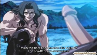 Tranny anime gets licked her bigcock in the outdoor