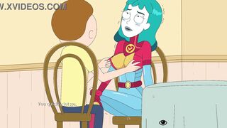 AWBH Video 8 - Planetina screwing Green Cunt breasts