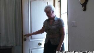 British grannies exposing their lickable fannies