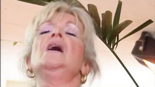 Golden-Haired older with large tits is often having sex with younger boyz, 'coz it feels so admirable