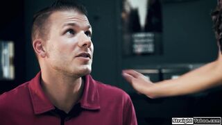 Oriental lesbo teacher makes her teen student impregnate her