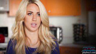 All natural Playboy mother I'd like to fuck blondes Jessica Vaugn and Samantha Autum solo