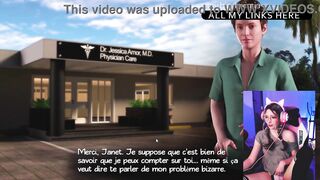 ( Part 54 ) His doctor makes him cum in front of his most good ally's mommy ( jessica and janet scene ) Treasure of nadia porngame