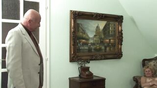 yet one more sexually excited golden-haired Hungarian Granny