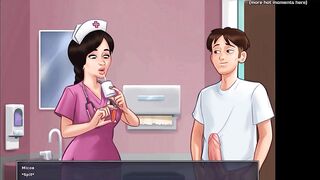 Summertime Saga - Old and Sexually Excited Granny Cougar Enjoys Getting Creampied by a Youthful 18yo Large Weenie - #38