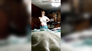 Unaware - Grandpapa Secretly Records Grandma At Bedtime