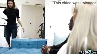 Tiny latin chick sweetheart Gianna Dior interracial banged by her future in laws