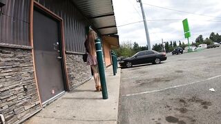 Longpussy, Floppy Boobs, Short Petticoat and Haunch Highs 01