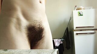 In Nature's Garb housemaid doing housework.