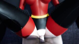 The Incredibles - Helen Parr (CG Porn)