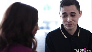 Massive bazookas mother I'd like to fuck stepmom Natasha Admirable gives virgin stepson her booty to screw