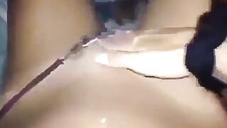 Blond Greek Mother I'd Like To Fuck playing her cunt Low quality