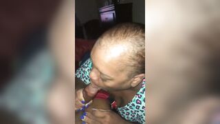 DAMN!!! My Girlfriend’s Mamma Giving Me Head