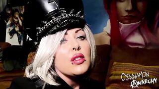 Golden-Haired dick teaser with pierced lips, General Anarchy is in the mood for a oral