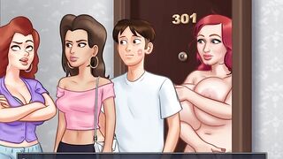 SUMMERTIME SAGA v0.twenty - PT.226 -DAUGHTER CATCHES REDHEAD STEPMOM