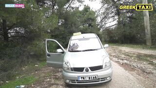 SugarBabesTV - Greek Taxi: The 1St Cumshot