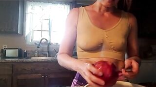 Pomegranates.. Join my site for sexy behind the scenes content link on profile