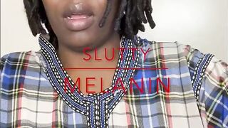 Pleased Birthday SluttyMelanin!