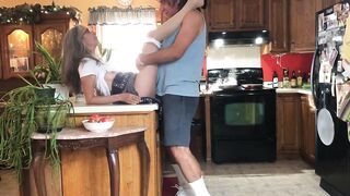 Older Mother I'd Like To Fuck Drilled in the Kitchen