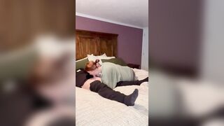 Wife catches spouse being Sucked off by neighbour