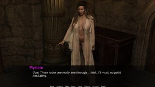 Project Myriam - Sexy wife Wash Sins in Church with Priest's Goo - cg game