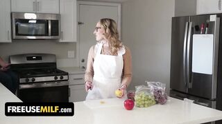 Stepmom Crystal Clark Suggests Her Vagina To Stepson After No Nut November Defiance - FreeUse Mother I'd Like To Fuck