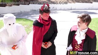 mother I'd like to fuck stepmother freeused by stepsons on halloween night