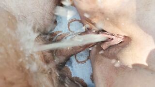 Astonishing Wild and Strong Squirting - Real Female Climax by AngelStefani Compilation