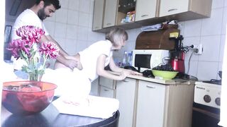 Abode Wife has to Stop her Cooking for Spouse - used mother I'd like to fuck !