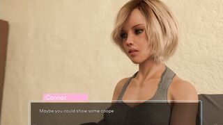 Midnight Paradise Cap 6 - I give a Massage to my Golden-Haired and Hot stra Undressed