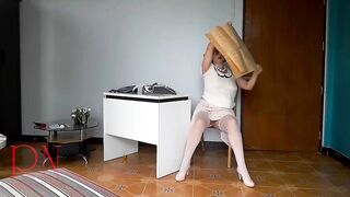 secretary, sexretary, kinky, office, boss, employee, underware, nylons, nylon, hose, tights,