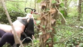 Hot and Unsightly 40yo Wife Gets Coarse used by a Stranger in Public Park