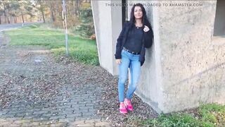 Peed in my jeans another time, right at the bus stop.