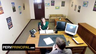 Step Mommy Harper Madison Always Finds A Way To Get Her Step Daughter Out Of Trouble - Perv Principal