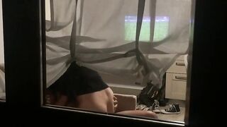 voyeur caught pair having sex throughout window – spying neighbour