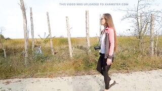 Longpussy, just some other walk at the Park with a huge Booty Plug and a Diaper.