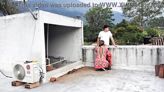 Hotty seducing the maintenance chap. Part 1. This Babe puts his entire dick in her throat