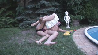 Soaked Grannys old and unattractive