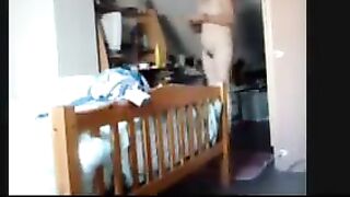 See my fully in nature's garb cute mother inserting tampon. Hidden web camera