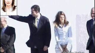 Mother I'd Like To Fuck getting her windblown upskirt on the TV show