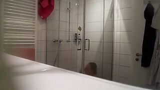 Older German caught in the shower two