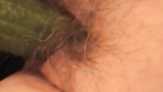 A short haired German lady gets her muff destroyed by a hard pecker