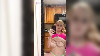 Real Amareur TikTok18 Compilation - Some Actually Hawt! 2023 (Large Titties, Large Breasts)