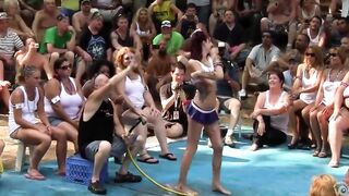 Unforgettable contest with arousing older babes