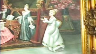 Insatiable granny with blond hair, Effie is about to have steamy sex with 2 younger lads