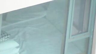 Making the Couch Whilst Topless